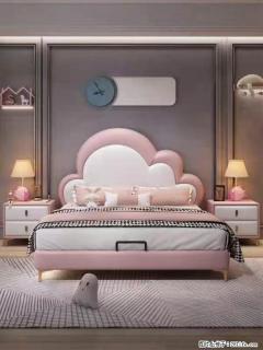 佛山大厂货，高质量仿真皮，实木床边，高密度海绵，带实木床板，全新包装，特价处理 - 德宏28生活网 dh.28life.com