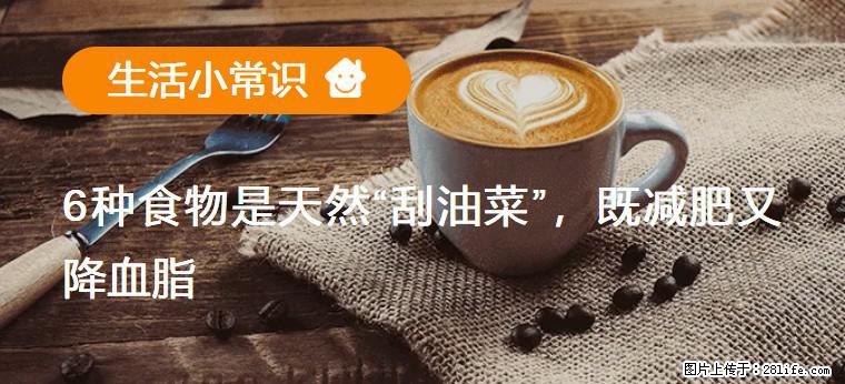 【生活小常识】6种食物是天然“刮油菜”，既减肥又降血脂 - 德宏生活资讯 - 德宏28生活网 dh.28life.com